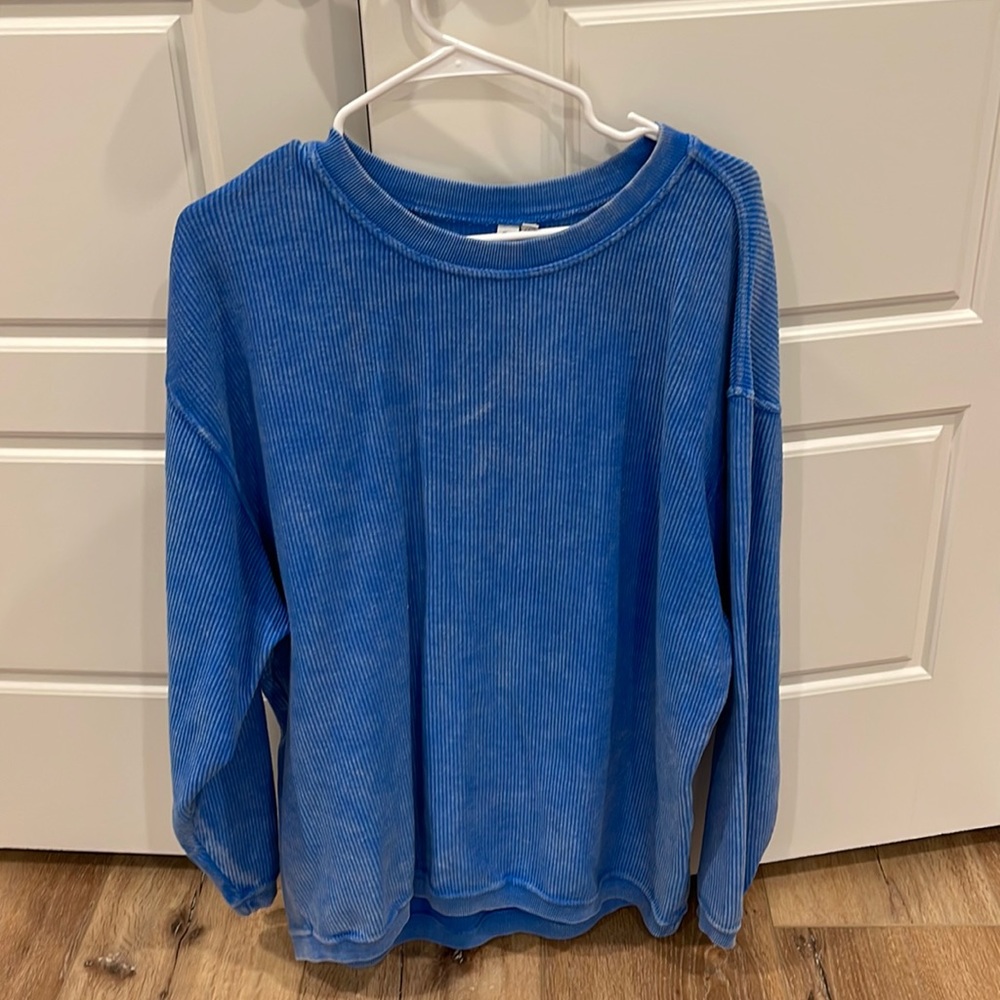 Corded Sweatshirt